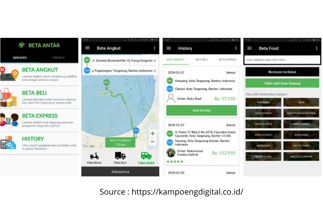 Apps Ojek Online